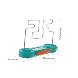 VICASKY 1 Set Maze Game Toy Touch Tube Maze Electric Bump Maze Electric Touch Labyrinth Party Funny Game Plastic Blue