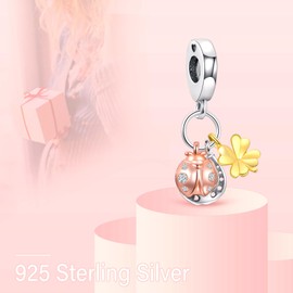 MITSOKU 925 Sterling Silver Charms for Bracelets Necklaces Aircraft Family Tree Cartoon Animals Dangle Pendant Beads Cartoon Charms Jewellery Gift for Women Girls, Sterling Silver