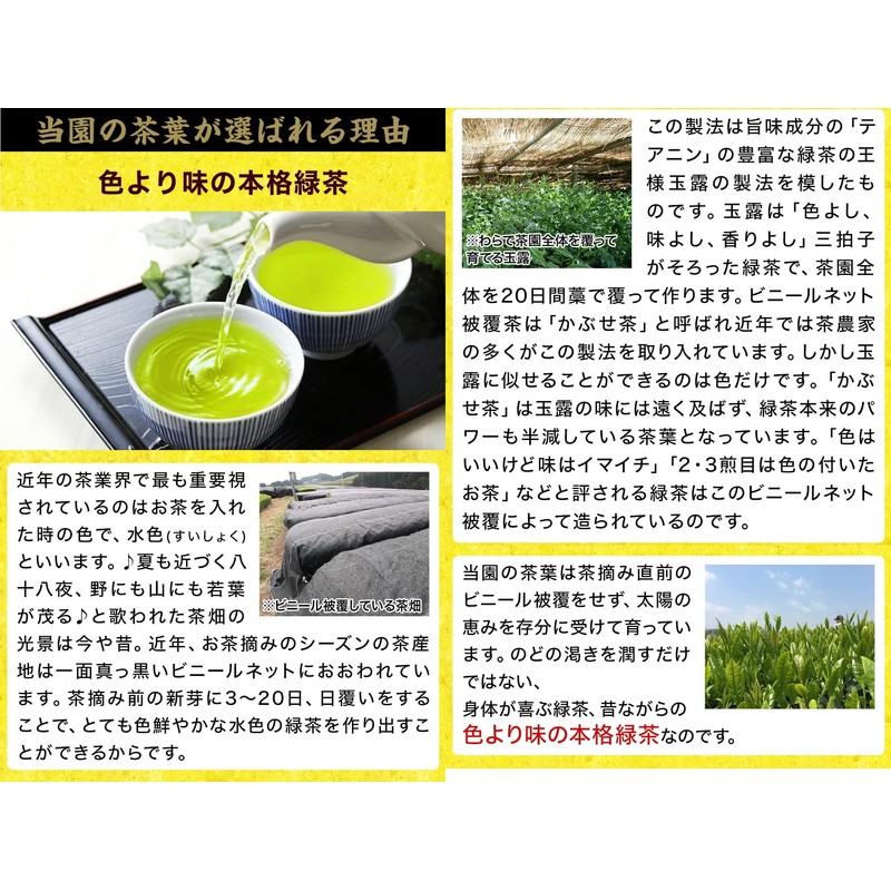 Ureshino Tea Genmaicha (3.5 oz (100 g) x 5)