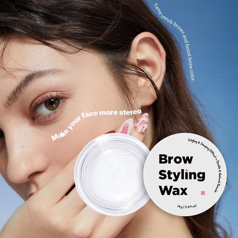VIOLA HOUSE Brow Styling Wax, Eyebrow Soap, Long-lasting Waterproof Eye