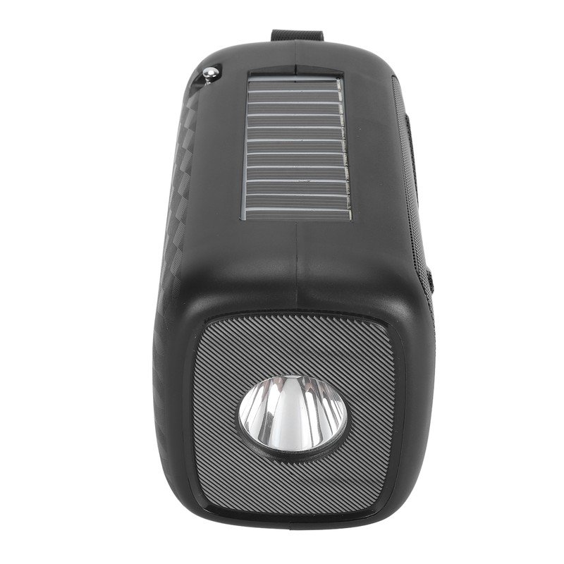Portable Solar FM Radio Support USB Memory Card AUX Input