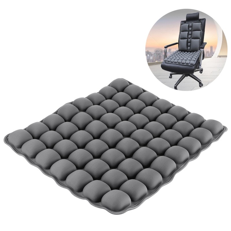 3D Seat Cushion Inflatable Air Pad Anti‑Vibration Pressure Relief for