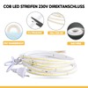 pcning COB LED Strip Light Cool White 1 m with
