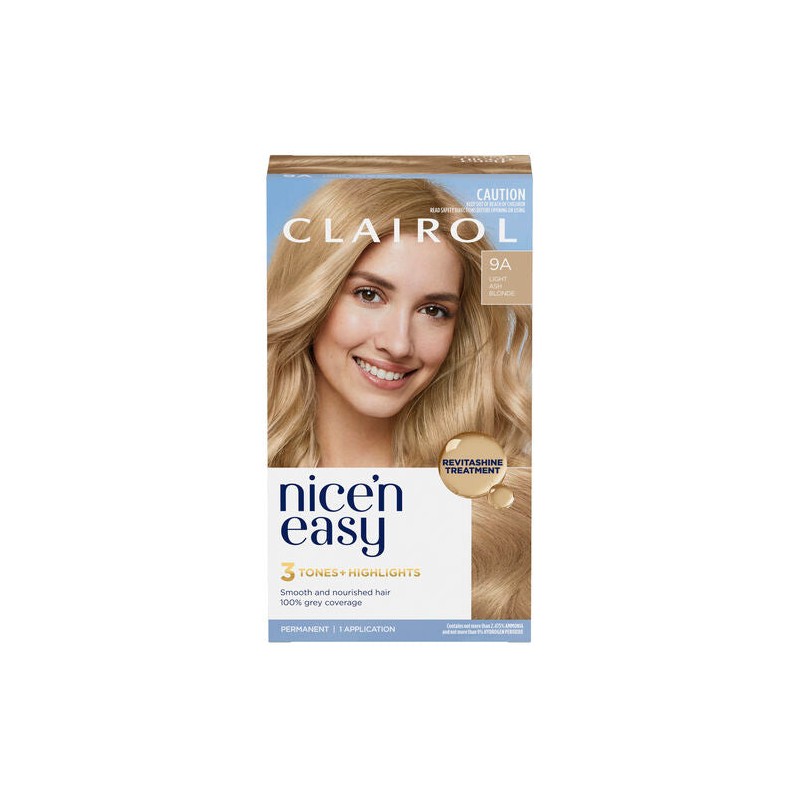 Clairol Nice 'N Easy 9A Natural Light Ash Blonde