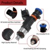 2PCS Fuel Injector Harness Set 0280158197 Compatible with 2010-2014 Polaris