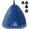 Saunarior Sauna Hat, Imabari Towel, Men's, Women's, Large, Deep, Popular,