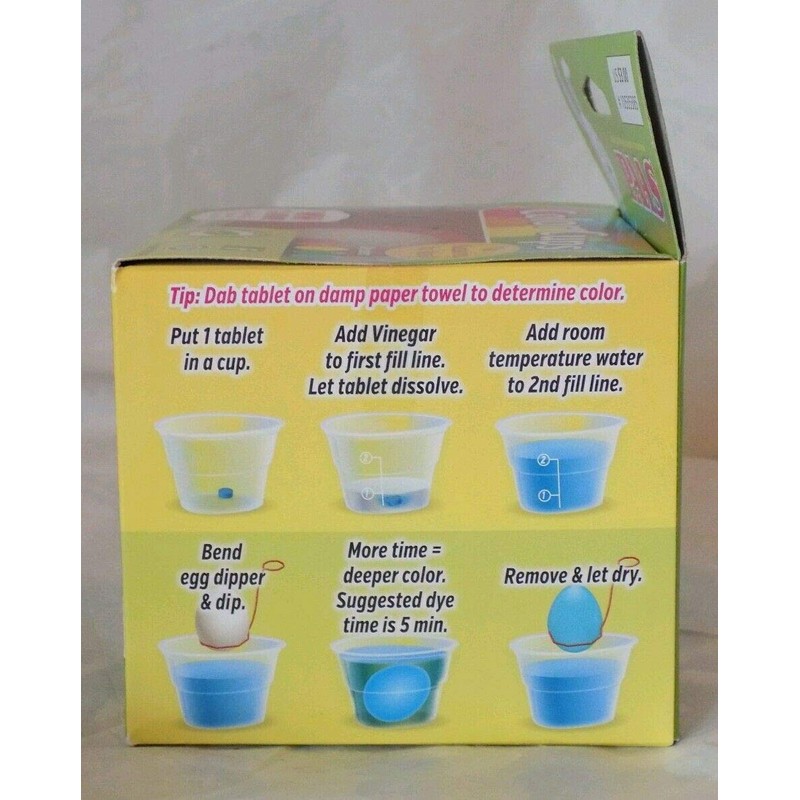 PAAS Easter Egg Coloring Cup Kits - 6 Pack