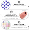 Pegatinas de Gemas Acrílicos para Uñas 15 Hojas Fáciles de