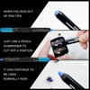 Blue Glitter Eyeshadow Pencil, Shimmering Bright Blue Eye Shadow Stick,
