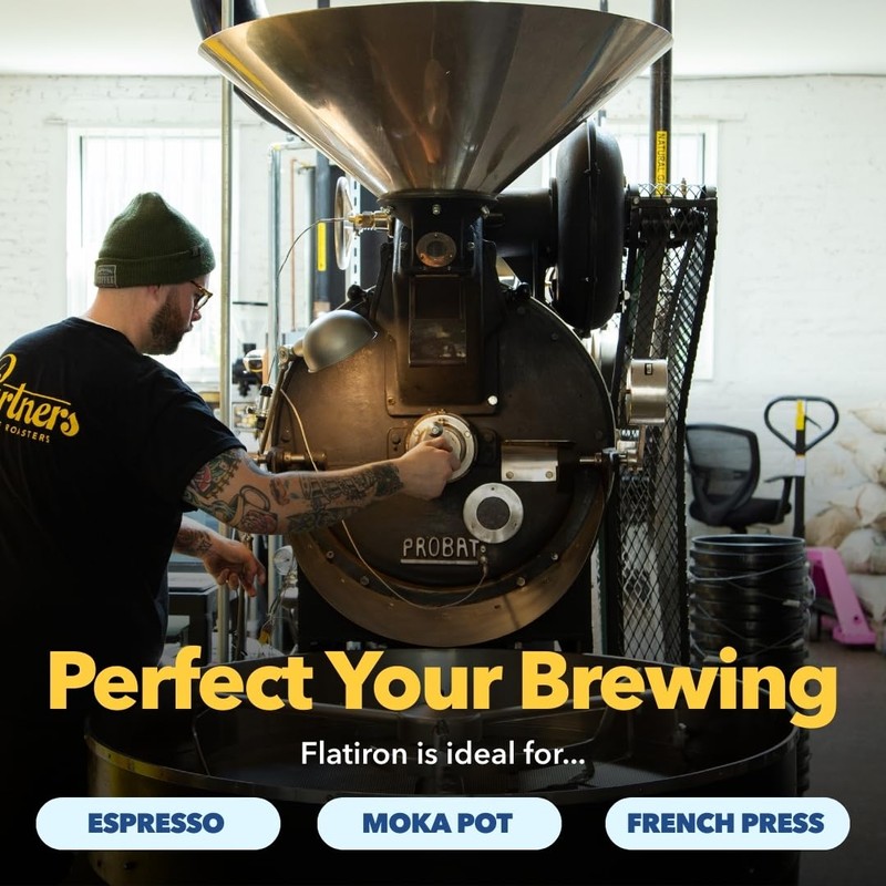PARTNERS COFFEE ROASTERS - Whole Bean Coffee (Flatiron - Espresso,