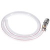 JIAD White Plastic Radiator Coolant Drain Hose, 39.37 inches, For