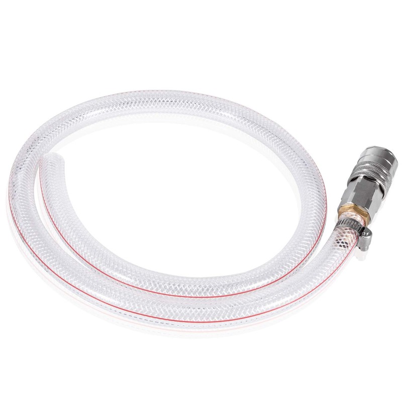 JIAD White Plastic Radiator Coolant Drain Hose, 39.37 inches, For