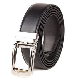 Giantsize Extra Long Ratchet Belts For Men Big And Tall 28 to 52 Inch Black, Trim to Fit