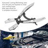 BORDSTRACT Hose Clamp Pliers Hose Pinch Off Plier Ratcheting Jaws