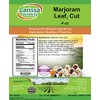 Marjoram Leaf, Cut (4 oz, ZIN: 528422)