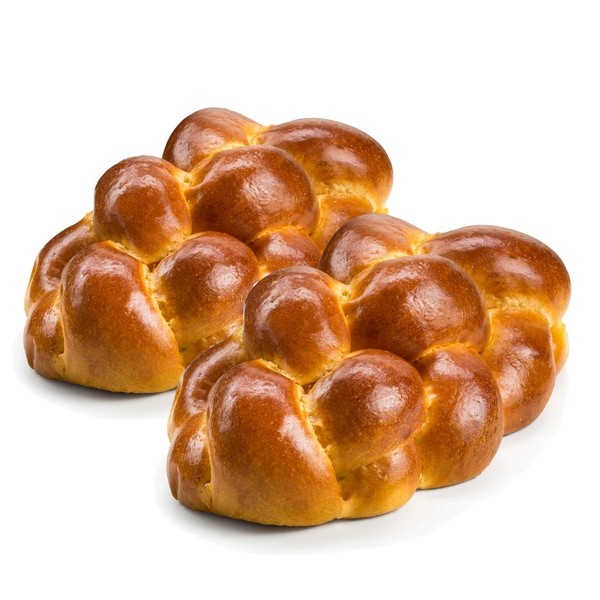Stern's Bakery Kosher Challah Bread-15 Ounce Traditional Braided Challah | Fresh & Delicious | Shabbat Challah Breads for your Holiday or Shabbat Table | Kosher, Dairy & Nut Free