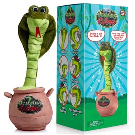 Gagster Dancing Cobra Snake - Dancing, Talking, Mimicking Cobra Snake Toy, Great for Kids & Adults, Singing, Joking, and Repeating What You Say, Hilarious Gag Gift Plush Novelty Mimic Toy