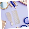 DECHOUS 2pcs Portable Static Acetate Hair Comb Wide Tooth Styling