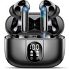 Csasan Wireless Earbuds, 2025 Bluetooth 5.3 Headphones HiFi Stereo Ear