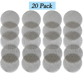 Faucet Screen Replacement, Faucet Aerator Screens,Faucet Screen Stainless Steel 13/16" O.D.-20 Pcs