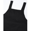Edwin Apron, Adjustable Back Button, Plain, H-Shaped, Double Sided Pockets,