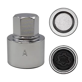 JEUCLEL 532 Wheel Locking Nut Key Compatible with VW VAG Volkswagen, Wheel Lock Nut Scoket Adapter, Wheel Anti-Theft Lug Nut Removal Tool, Anti-Theft Screw Remover