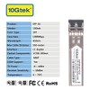 10Gtek 1.25G SFP 1000Base-SX, 850nm MMF, up to 550m, Optical