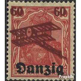 Gdansk 51 unmounted mint/never hinged ** MNH 1920 Airmail (Stamps for collectors) Airplanes/Balloons/Zeppelins/Aviation
