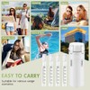 Dispenser da viaggio 4 in 1, confezione da 4 flaconi