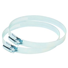 Deflecto Metal Clamp, 4", Silver (MCX4)