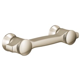 Moen YB0307NL Flara Decorative Cabinet Drawer Pull with 3-Inch Centers, Polished Nickel