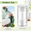 glasstore 10 Pcs Empty Deodorant Containers Bottom Fill Deodorant Bottles