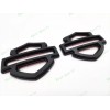 Custom 2Pcs Set Matte Black Double Layer Harley CVO Custom