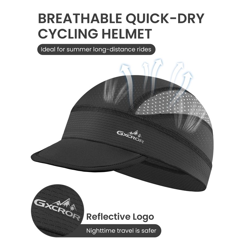 GXCROR Cooling Skull Cap for Men Women Lightweight Breathable Helmet