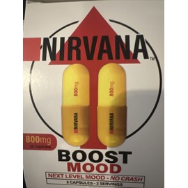 Unbranded 12ct  Nirvana  Nootropic 24 Caps Compare To Derall and Addall XR Boost Mood