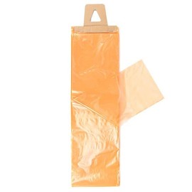 ClearBags LDPE Newspaper Bags, 6x19, Orange, 1000 Pack, Plastic Poly Bags for Newspapers, Packaging Sleeves for Flyers Catalogs, Perforated Tear Off, Protect Against Weather Bugs, .8 Mil, NPBO2B