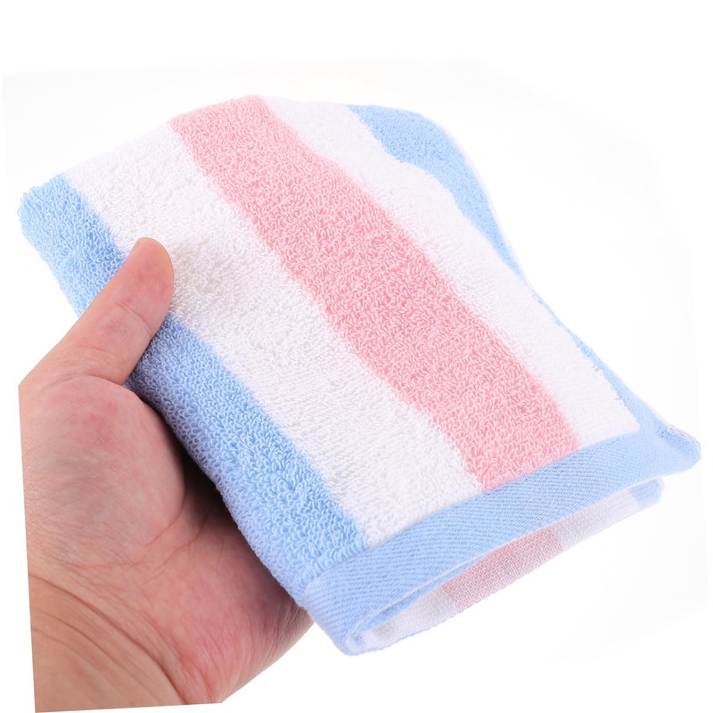 SUPVOX 3Pcs Cotton Face Towels for Soft and Absorbent Bath