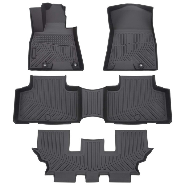UNSTECH All-Weather Car Floor Mats, Flexible Floor Liners Compatible with