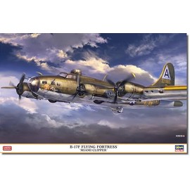 Hasegawa 1:72 Scale B-17F Flying Fortress “Miami Clipper” Plastic Model Kit HAS-02462