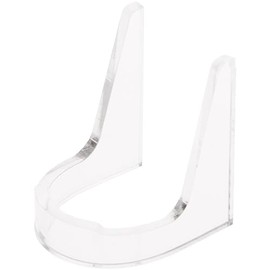 Plymor Clear Acrylic Pocket Watch Display Stand, 1.375" W x 1.5" D x 1.75" H (6 Pack)