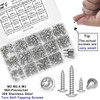 560 Pcs Torx Self Tapping Screws, Tiny M2 M2.5 M3