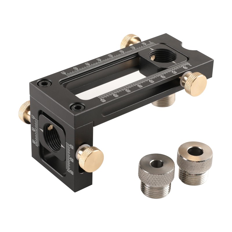 HFS(R) 2 in 1 Drilling Guide, Dowel Hole, Woodworking