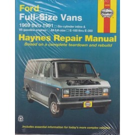 1969-1991 Ford E100 E150 E200 E250 E350 Haynes Repair Service Shop Manual 0298