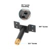 SZRIG Wall Mount with 5/8"-27 Male Screw for Camera Microphone