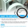 WE03X29704 Dryer Drive Belt for GE Dryer GFD55GSSN0WW GFD85ESSN0WW