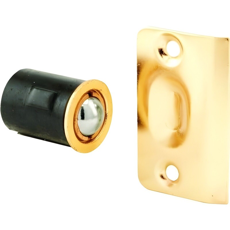PHG - 7/8" Drive In Ball Catch US3, Bright Brass,