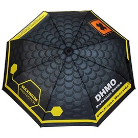 getDigital Dihydrogen Monoxide H2O Umbrella - Chemie Geek Umbrella with DHMO Water Warning Label - 89 cm