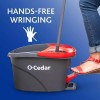 O-Cedar Easywring Microfiber Spin Mop & Bucket Floor with 3