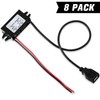 Weewooday 12v to 5v Dc Converter Buck Module USB Output