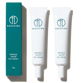 Hadagiwa Eye Cream, Eyelid Serum, Wrinkle Improvement Cream, Whitening, Niacinamide, Wrinkle Cream, Under the Eyes, Made in Japan, 1.1 oz (30 g) (15 x 2)